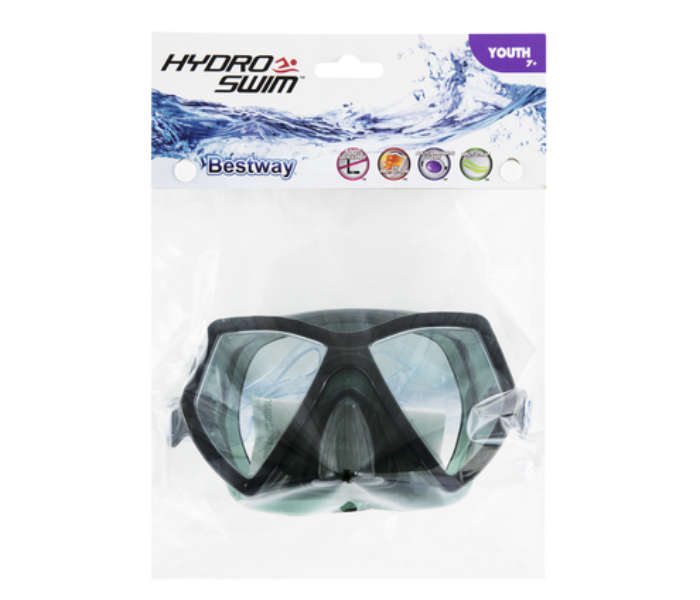 Bestway 22059 Hydro Swim Essential Eversea Dive Mask - Dark Green - Zoom Image 2