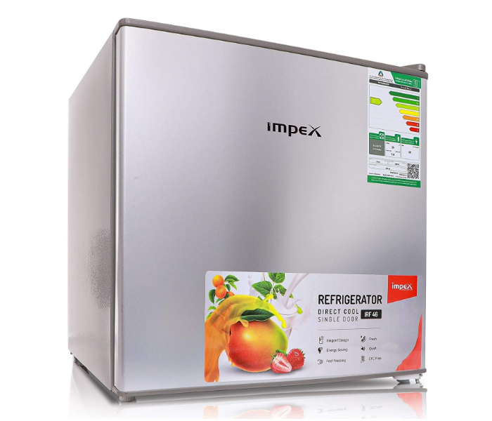 Impex IRF- 46 46Litre Single Door Direct Cool refrigerator - Silver - Zoom Image 1