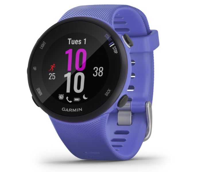 Garmin 010-02156-11 Small Forerunner 45S GPS Smart Watch - Iris - Zoom Image 2