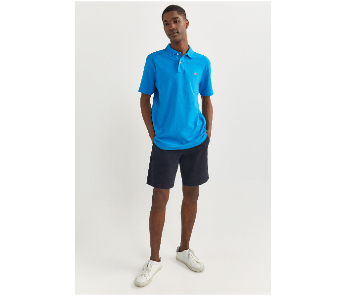 Springfield SS20 Basic Polo T Shirt Large - Turquoise - Zoom Image 4