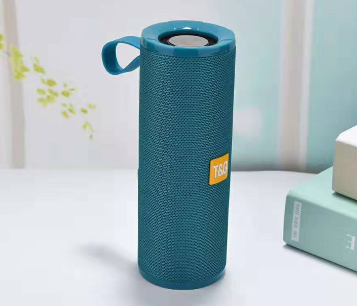 T and G TG-149 Portable Rechargable Wireless Speaker - Green - Zoom Image