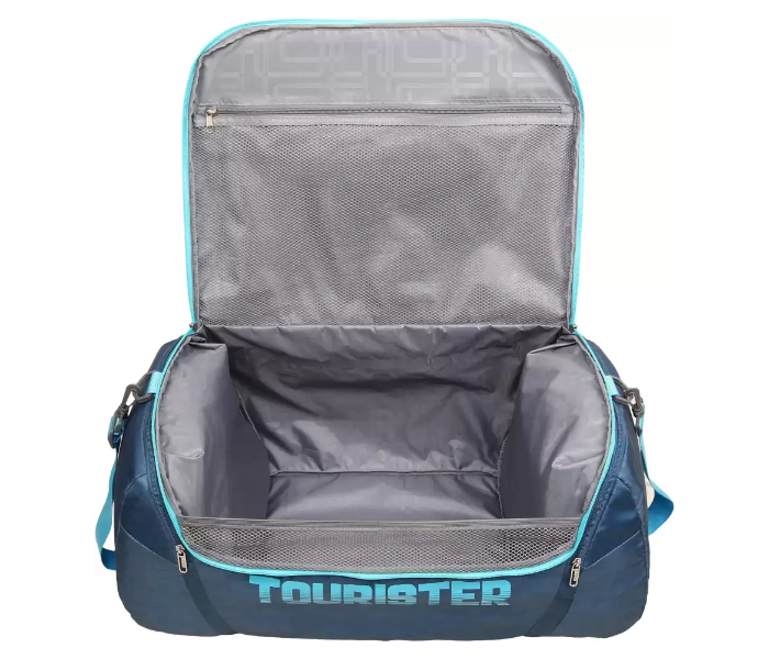 American Tourister GAT104LUG03527 55cm Grid Casual Duffle Bag - Blue - Zoom Image 3