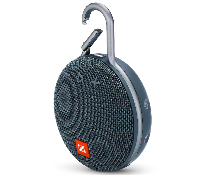 JBL Clip 3 Ultra-Portable Bluetooth Speaker - Blue - Zoom Image 1