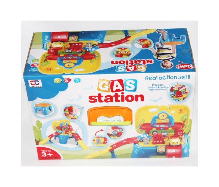 Family Center Gas Station Playset - Zoom Image