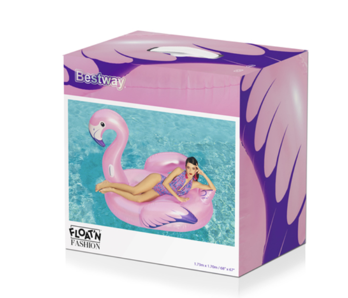 Bestway 41119 Luxury Flamingo Pool Float - Pink - Zoom Image 8