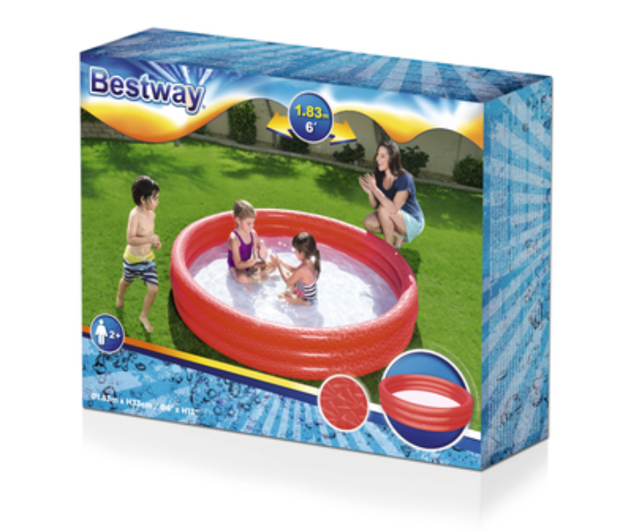 Bestway 51027 Play Pool - Red - Zoom Image 3