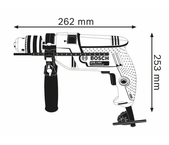 Bosch IMPACT DRILL GSB 550 Professional Kit - Zoom Image 2