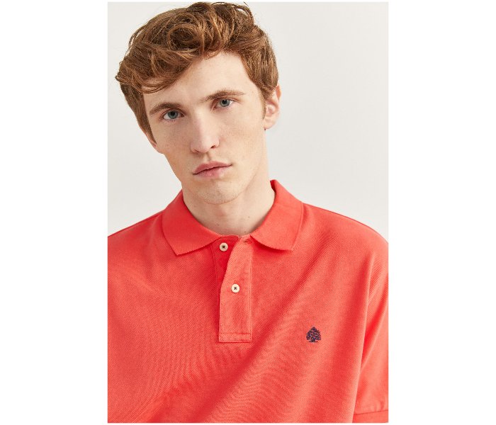 Springfield SS20 Basic Polo T Shirt XXXL - Orange - Zoom Image 2