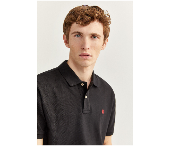 Springfield SS20 Basic Polo T Shirt Small - Black - Zoom Image 1