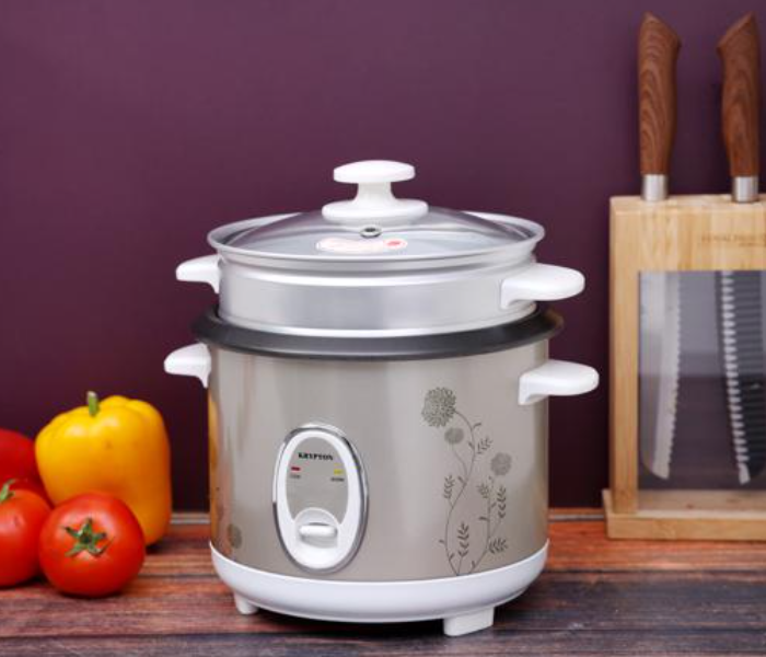 Krypton KNRC6055 1 Liter Electric Rice Cooker with Aluminum Innerpot - Brown - Zoom Image 5