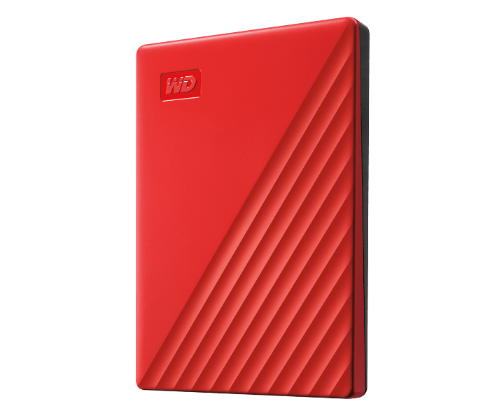 Western Digital My Passport 4TB External Hard Disk - Red - Zoom Image 2