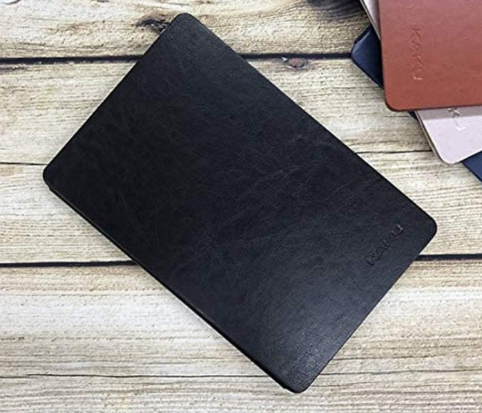 Kaku Leather Case For Samsung Galaxy Tab A 8.0 Fold Stand Tablet Cover Funda - Black - Zoom Image 1