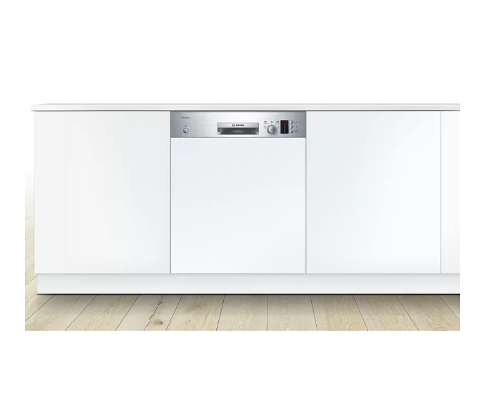 Bosch SMI53D05GC Series 4 Semi Integrated Dishwasher - Stainless Steel - Zoom Image 2