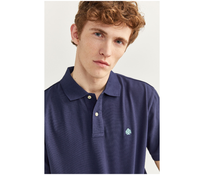 Springfield SS20 Basic Polo T Shirt Extra Large - Medium Blue - Zoom Image 2