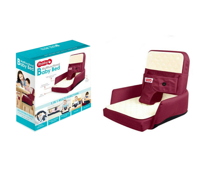 Babylove 33-1660536 Baby Love Safety Bed with Music and Light - Red - Zoom Image