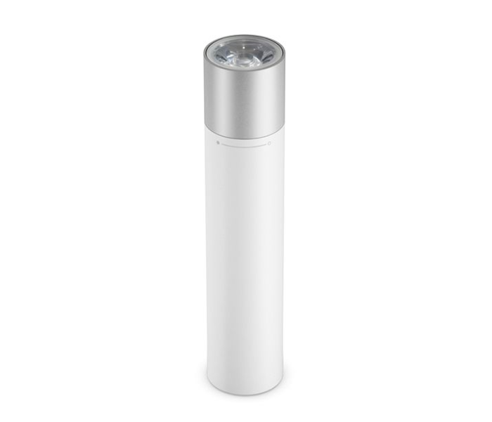 Xiaomi 3250mAh Mi Power Bank with Flashlight - White - Zoom Image 4