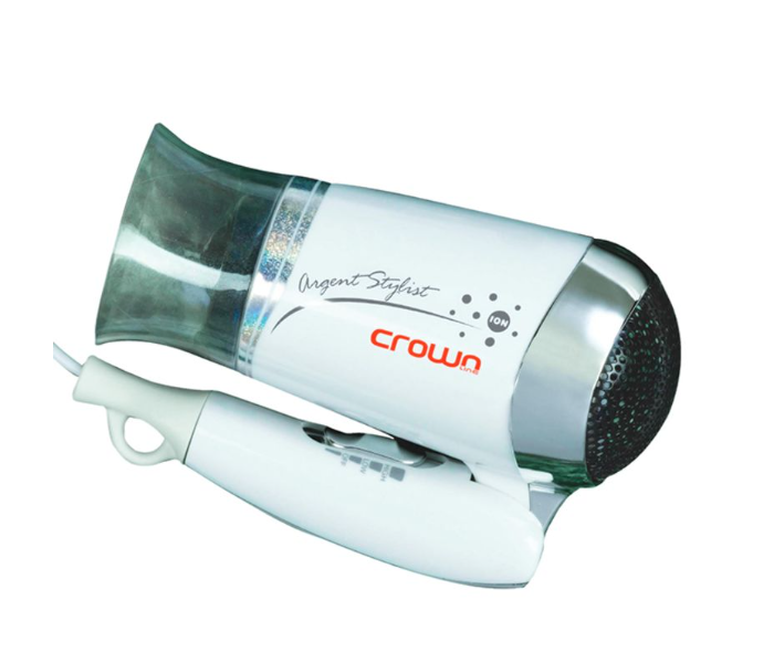 Crownline HD-147 Travel Hair Dryer - White - Zoom Image 2