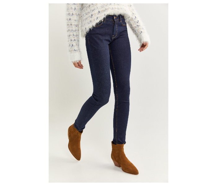 Springfield SS20 Denim Basic Jegging Jeans EU 36 For Women - Navy Blue - Zoom Image 2