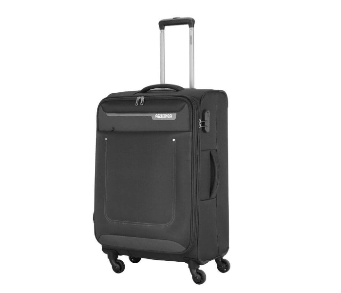 American Tourister  GAT104LUG03426 80cm Jackson Soft Case Trolley Bag - Black - Zoom Image 1