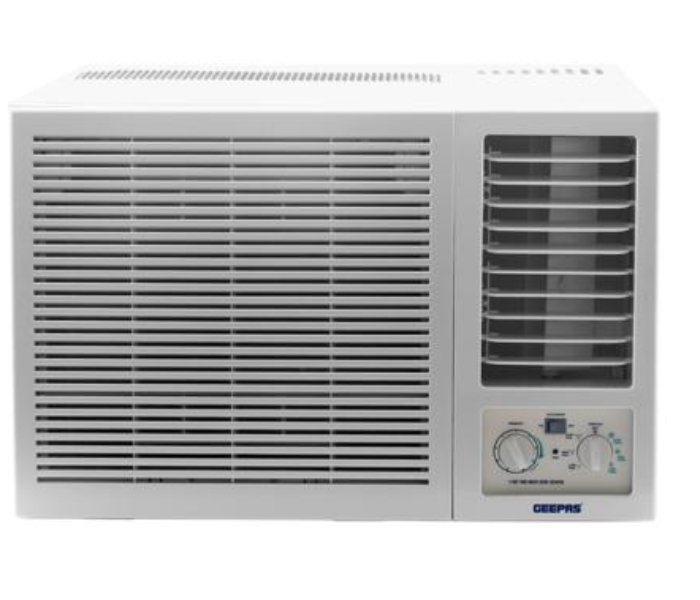 Geepas GACW1878TCU 1.5 Ton Window Type Air Conditioner - White  - Zoom Image 2