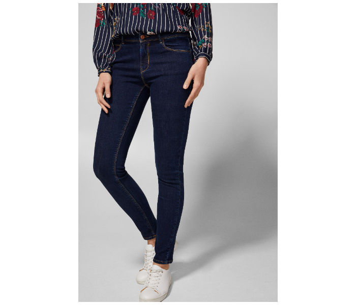 Springfield SS19 Denim Basic EU 34 For Women - Dark Blue - Zoom Image 2