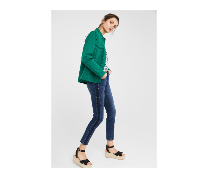 Springfield SS19 Fancy Denim Jeans EU 38 For Women - Blue - Zoom Image 3