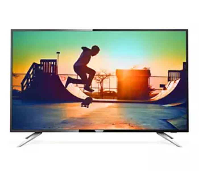 Philips 49PUT7032-98 49 Inch 4K Ultra Slim Smart LED TV - Black - Zoom Image 1