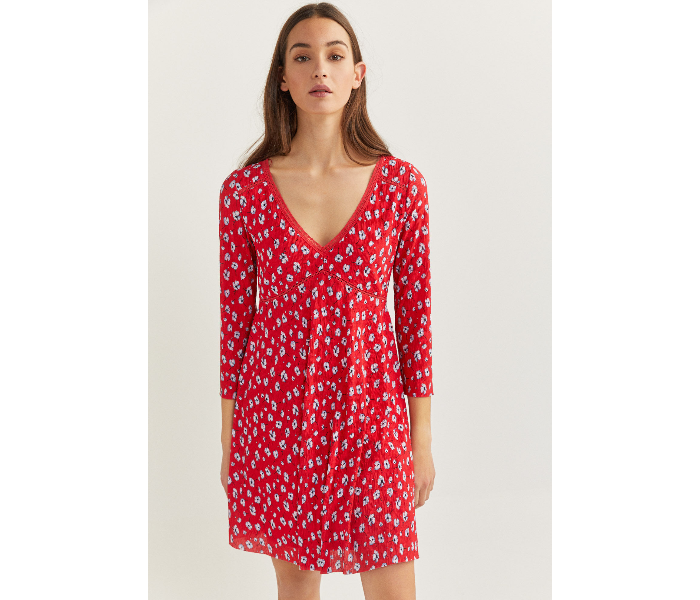 Springfield SS20 Woven Dress Extra Small - Red - Zoom Image 3