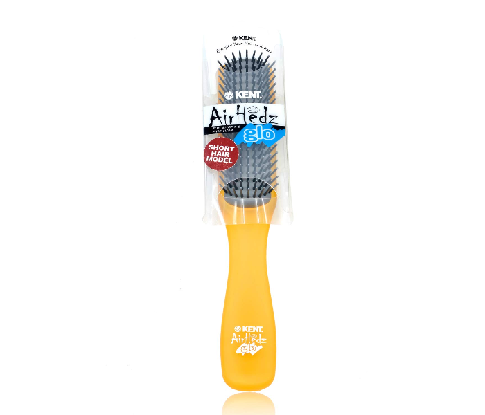 Kent Airhedz AHGLO02 Glo Flat 9 Row Hair Brush - Orange - Zoom Image 3