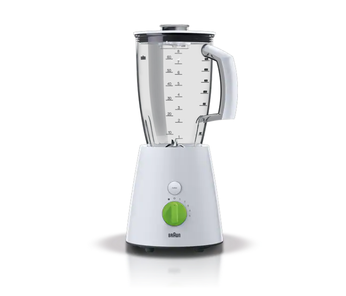 Braun JB3010 WH Tribute Collection Jug Blender - White - Zoom Image 1