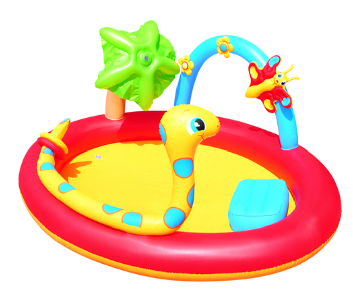 Bestway 53026 Play Center - Red and Yellow - Zoom Image 1