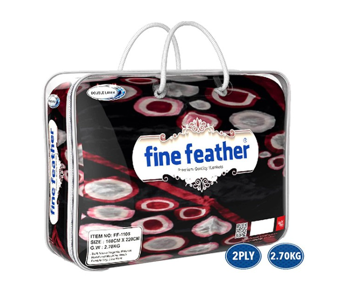 Fine Feather FF 1108 2 Ply Polyester Soft Blanket - Zoom Image