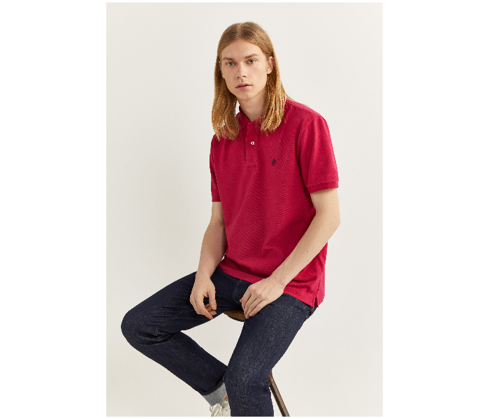 Springfield SS20 Basic Polo Shirts Medium - Fuchsia - Zoom Image 1