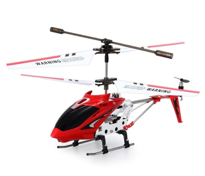 Family Center Remote Control Helicopter With Light and Gyro 3.5Ch - Red - Zoom Image 2