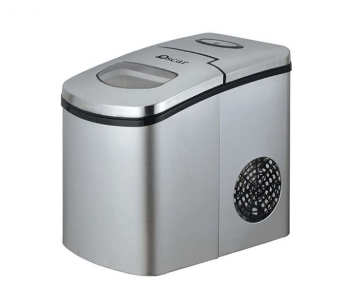 Oscar OSIM2020 600 Gram Stainless Steel Ice Maker - Silver - Zoom Image