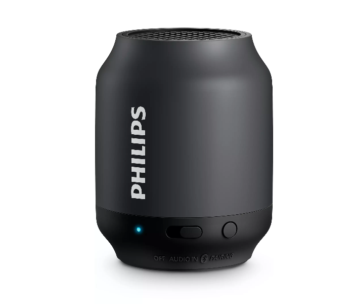 Philips BT50B Bluetooth Wireless Portable Speaker - Black - Zoom Image 1