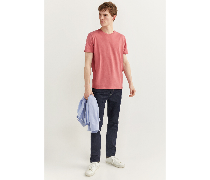 Springfield SS20 Basic T-Shirt Extra Large - Pink Beige - Zoom Image 3