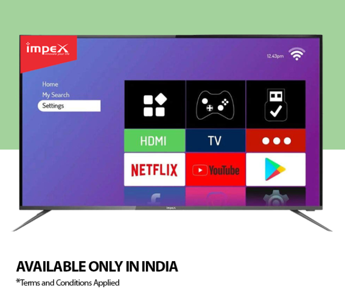 Impex Titanium Smart 32 Inch HD Ready LED Smart Android TV – Black (Delivery Available Only In India) - Zoom Image 1