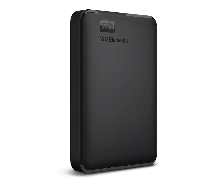 Western Digital WD Elements Portable 2TB External Hard Disk - Black - Zoom Image 3