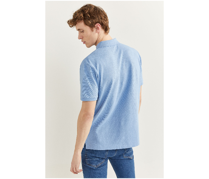 Springfield SS20 Basic Polo T Shirt XXL - Sky Blue - Zoom Image 4