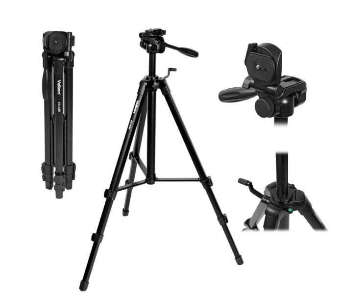 Velbon EX-630 Tripod For DSLR And Camcorder Camera - Black - Zoom Image 4