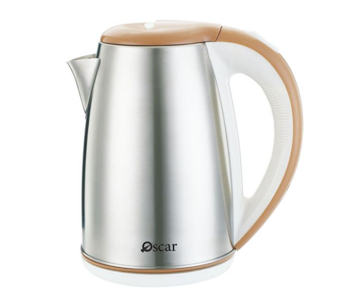 Oscar OKT22DLG 2.2 Litre Stainless Steel Kettle - Silver - Zoom Image