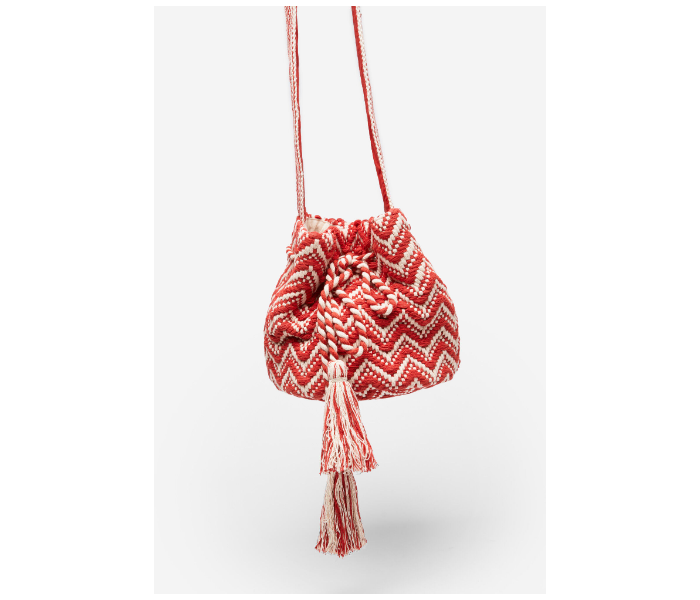 Springfield SS19 Sling Bag X-Small For Women - Red and White - Zoom Image 3