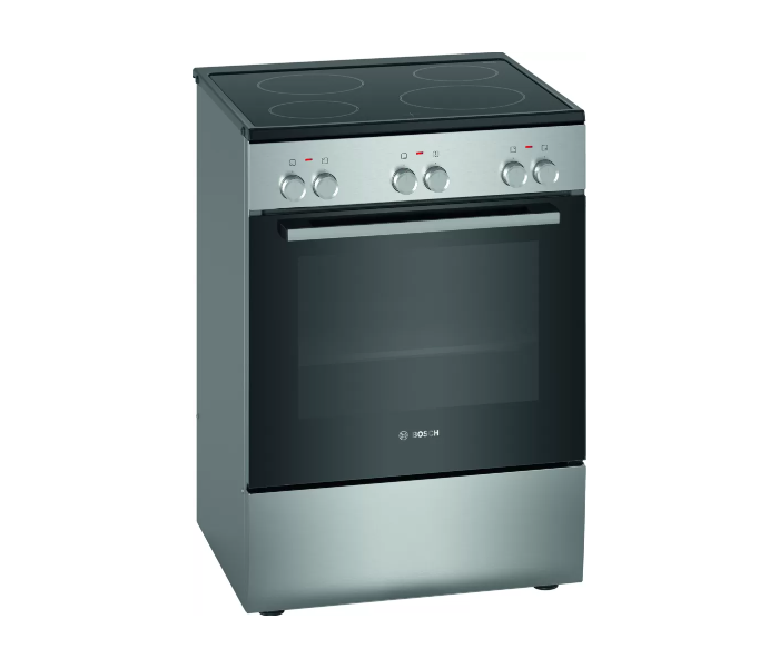 Bosch HKL050070M 60cm Series 2 Electric Cooker - Stainless Steel and Black - Zoom Image 1