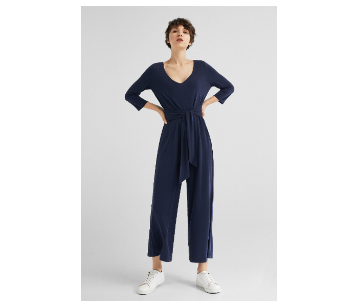 Springfield SS19 Plain Jumpsuit Large For Women - Navy - Zoom Image 1