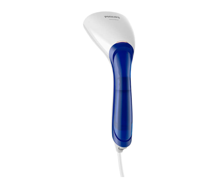 Philips GC351-26 1000 Watts Steam And Go Handheld Garment Steamer - White And Blue - Zoom Image 1