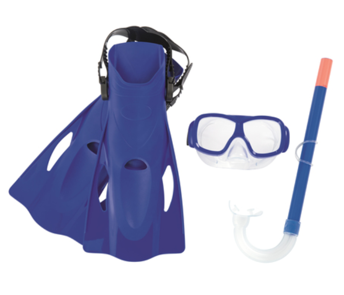 Bestway 25019 Sureswim Snorkel Set - Blue - Zoom Image 1