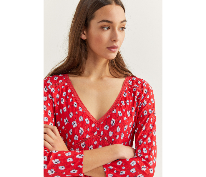 Springfield SS20 Woven Dress Medium - Red - Zoom Image 4