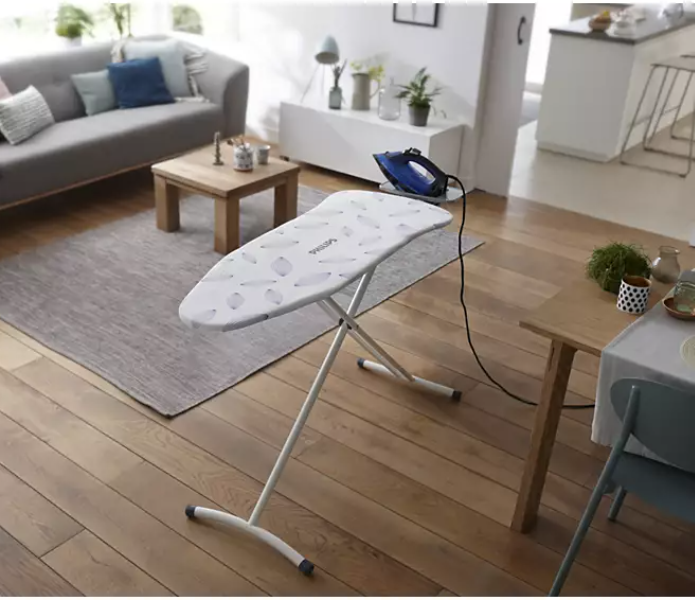 Philips GC202-30 Easy 6 Express Ironing Board For Steam Iron - White - Zoom Image 2