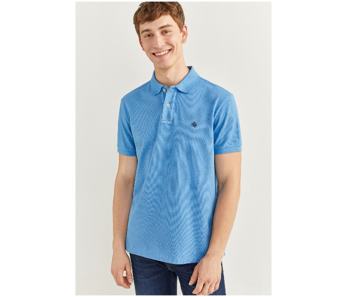 Springfield SS20 Basic Polo T Shirt Extra Large - Light Blue - Zoom Image 1